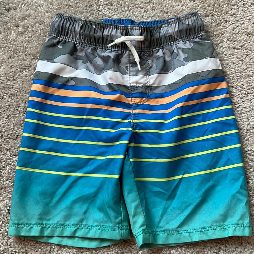 Old Navy swim trunks, size 4T